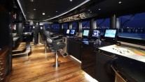 Luxury yacht Talisman C Wheelhouse